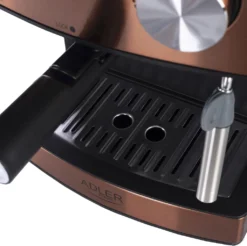Adler Espressomaschine | Kaffeemaschine | Milchaufschäumer | Cappuccinomaschine | Siebträger Espressomaschine | Elektrische Espressomaschine | Bronze Design | 1,6L Wassertank | 850 Watt |15 Bar | 18 Adler Espressomaschine | Kaffeemaschine | Milchaufschäumer | Cappuccinomaschine | Siebträger Espressomaschine | Elektrische Espressomaschine | Bronze Design | 1,6L Wassertank | 850 Watt |15 Bar | -Haushalts Verkauf 8b33f4f7cf6648afb4049feb36c3dd47