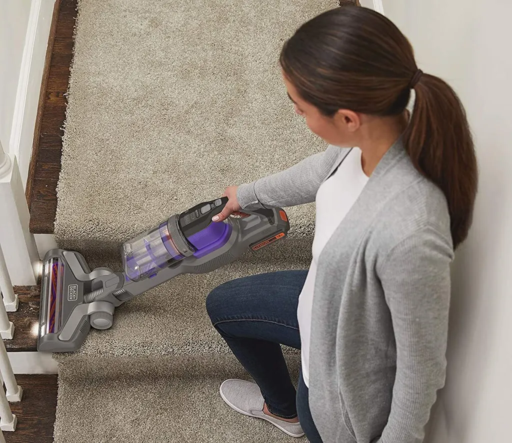 Black & Decker BHFEV182CP 4in1 Pet Akku-Handstaubsauger Mit Stiel Violett 20 Black & Decker BHFEV182CP 4in1 Pet Akku-Handstaubsauger Mit Stiel Violett – Bild 20