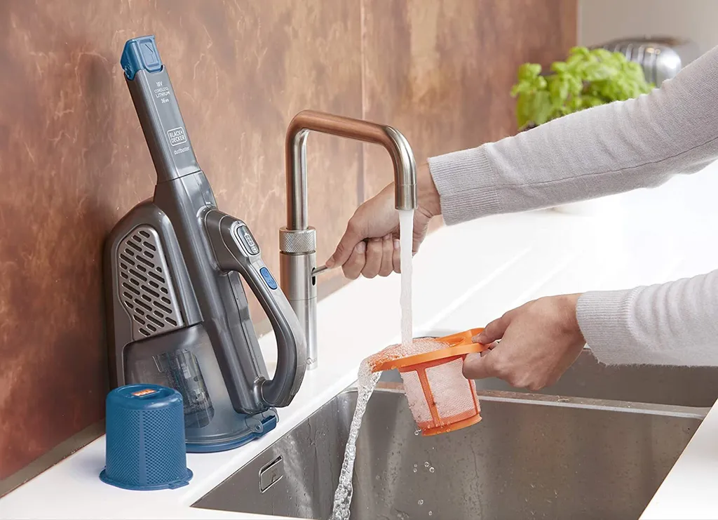 Black & Decker BLACK+DECKER BHHV520BF Akku Handstaubsauger Dustbuster 18V - 2,0Ah (36Wh) 6 Black & Decker BLACK+DECKER BHHV520BF Akku Handstaubsauger Dustbuster 18V - 2,0Ah (36Wh) – Bild 6