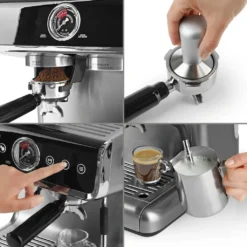 BEEM ESPRESSO-GRIND-PROFESSION Espresso-Siebträgermaschine Mit Mahlwerk - 15 Bar Espressomaschine Siebträger Maschine Barista Kaffee Mahlwerk Milchaufschäumer 24 BEEM ESPRESSO-GRIND-PROFESSION Espresso-Siebträgermaschine Mit Mahlwerk - 15 Bar Espressomaschine Siebträger Maschine Barista Kaffee Mahlwerk Milchaufschäumer -Haushalts Verkauf 8ddbacb21990ba082fe439b5869eb264 1