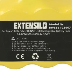 Staubsauger-Akku Für IRobot Roomba 500, 605, 700, 800, 900 - 3300 MAh, 14,4 Volt, Ni-Mh 9 Staubsauger-Akku Für IRobot Roomba 500, 605, 700, 800, 900 - 3300 MAh, 14,4 Volt, Ni-Mh -Haushalts Verkauf 8ed7248eadf85a56cdf63407792cf606