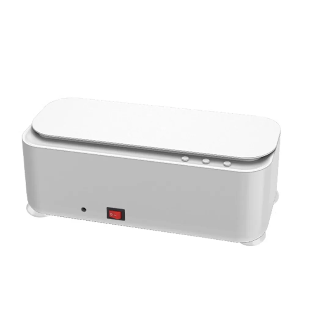 Weiß Ultraschall Schmuckreiniger, Tragbare Ultraschall Reinigungsmaschine, Kleiner Ultraschall-Reiniger Für Brillen/Uhren/Ohrringe/Ringe/Halsketten 5 Weiß Ultraschall Schmuckreiniger, Tragbare Ultraschall Reinigungsmaschine, Kleiner Ultraschall-Reiniger Für Brillen/Uhren/Ohrringe/Ringe/Halsketten – Bild 5