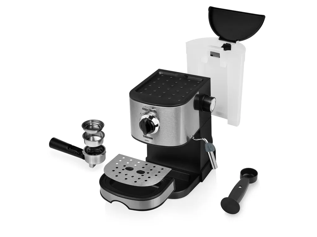 TriStar CM-2275 Espressomaschine - Espressomaschine - 1,2 L - Gemahlener Kaffee - 850 W - Schwarz - TriStar 8 TriStar CM-2275 Espressomaschine - Espressomaschine - 1,2 L - Gemahlener Kaffee - 850 W - Schwarz - TriStar – Bild 8