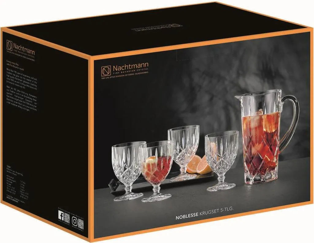 Nachtmann Krug Set/5 7522/5tlg Noblesse K 102387 3 Nachtmann Krug Set/5 7522/5tlg Noblesse K 102387 – Bild 3