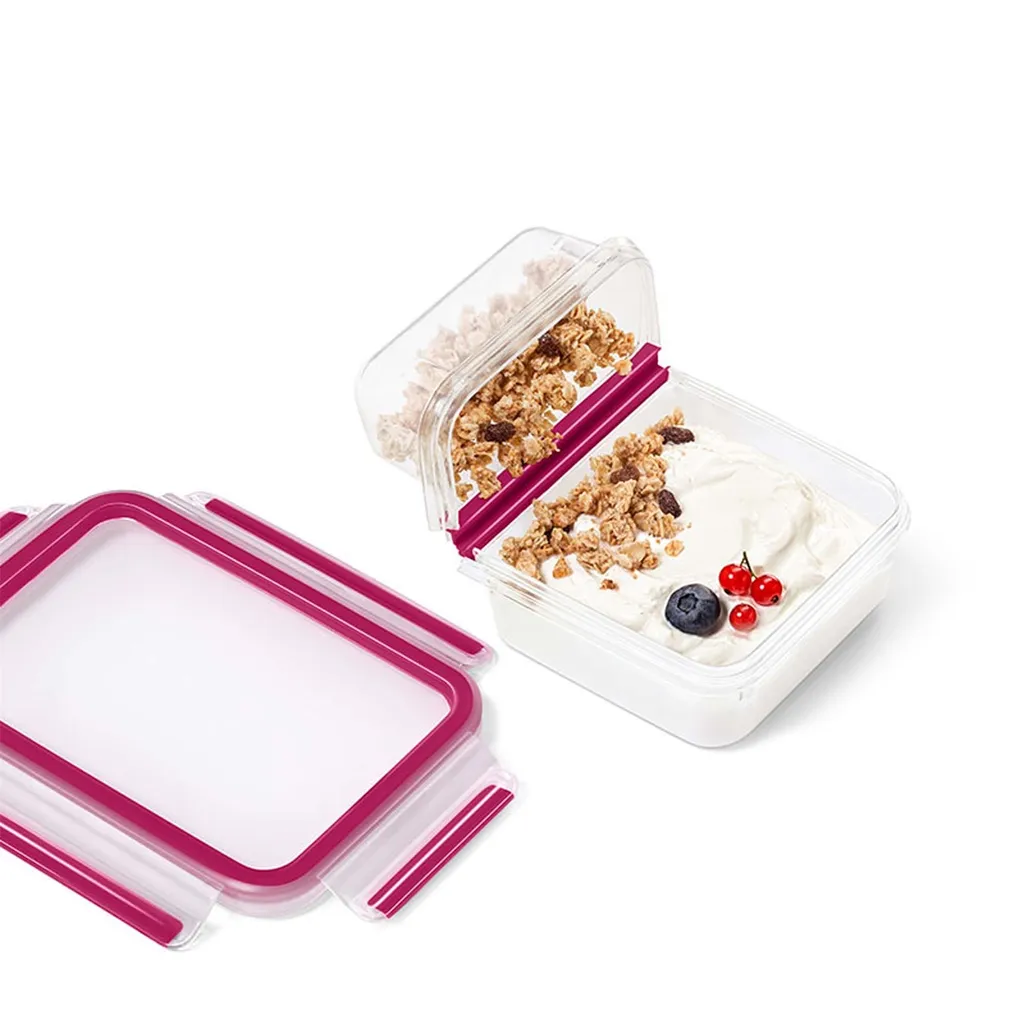 Emsa Clip & Go Yoghurtbox 0,6 Liter, 100% Dicht, 2 Emsa Clip & Go Yoghurtbox 0,6 Liter, 100% Dicht, – Bild 2