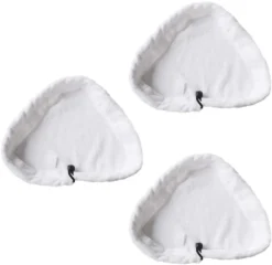 Waschbar Langlebig Ersatztücher Dampfbesen Pack Ersatztücher Dampfbesen Ersatzpads Für Dampfreiniger Mit Dreieckigem