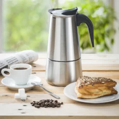 Espressokocher & Kaffeekocher Aus Edelstahl - Espressomaschine Kaffeemaschine Von Coffee Fox (9 Tassen) 9 Espressokocher & Kaffeekocher Aus Edelstahl - Espressomaschine Kaffeemaschine Von Coffee Fox (9 Tassen) -Haushalts Verkauf 960a65fc2ac5676caf02683bbe6c8956