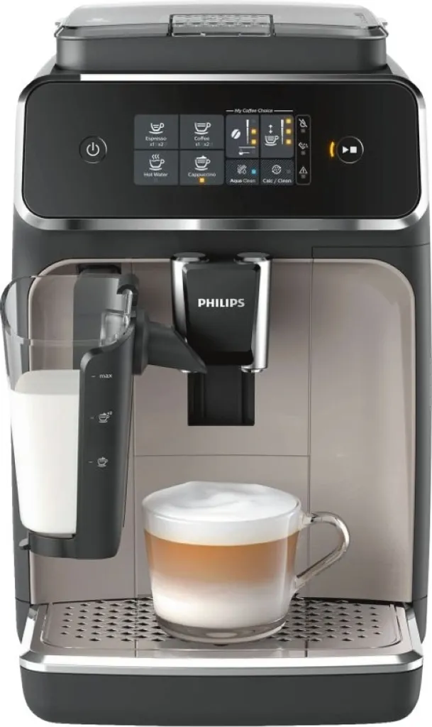 PHILIPS CAFT2235 / 40 / PHI - Automatische Espressomaschine Mit Mahlwerk - 3 Getränke - LatteGo - Touchscreen - Zinkbraun 2 PHILIPS CAFT2235 / 40 / PHI - Automatische Espressomaschine Mit Mahlwerk - 3 Getränke - LatteGo - Touchscreen - Zinkbraun – Bild 2