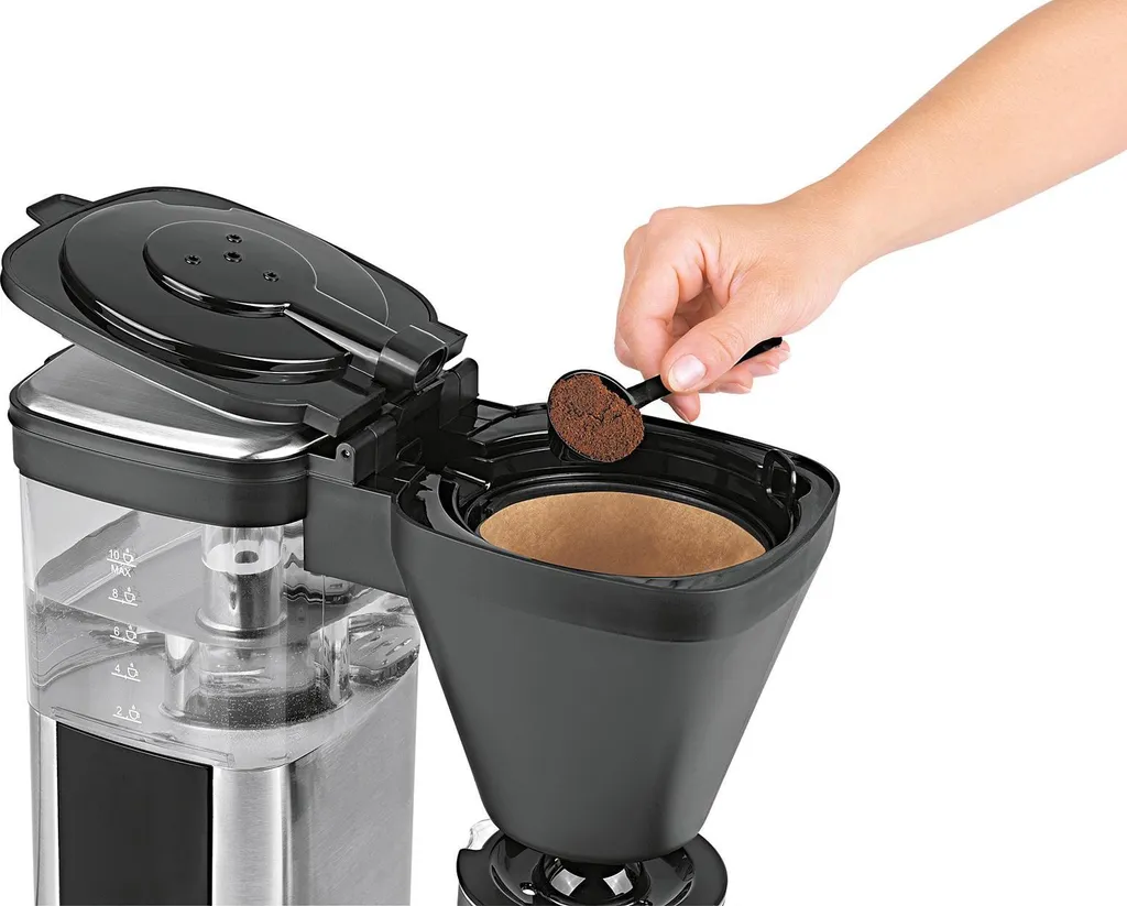 BEEM DIRECT-BREW Filterkaffeemaschine - Glas Kaffeemaschine Filter Kaffeemaschine 10 Tassen Timer Kaffeeautomat Display 16 BEEM DIRECT-BREW Filterkaffeemaschine - Glas Kaffeemaschine Filter Kaffeemaschine 10 Tassen Timer Kaffeeautomat Display – Bild 16