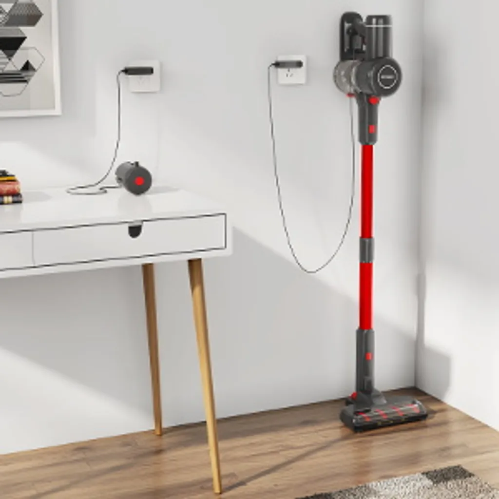 26KpA Staubsauger Akku Handstaubsauger Beutellos HEPA Filter 4in1 Kabellos 160W Kabellos,mit LED 8 26KpA Staubsauger Akku Handstaubsauger Beutellos HEPA Filter 4in1 Kabellos 160W Kabellos,mit LED – Bild 8