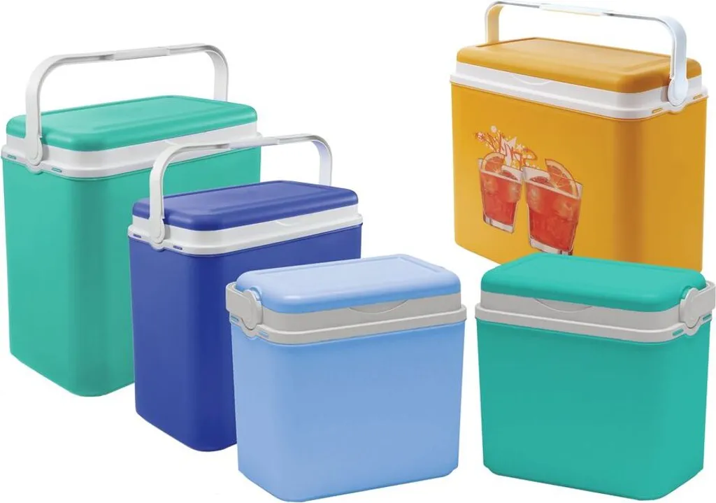 Kühlbox | Passive Kühlbox | Kühltasche 10 Liter, Farbe: Türkis 4 Kühlbox | Passive Kühlbox | Kühltasche 10 Liter, Farbe: Türkis – Bild 4