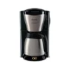 PHILIPS Gaia Collection HD7548/20 Kaffeemaschine Thermokanne, Schwarz/Edelstahl