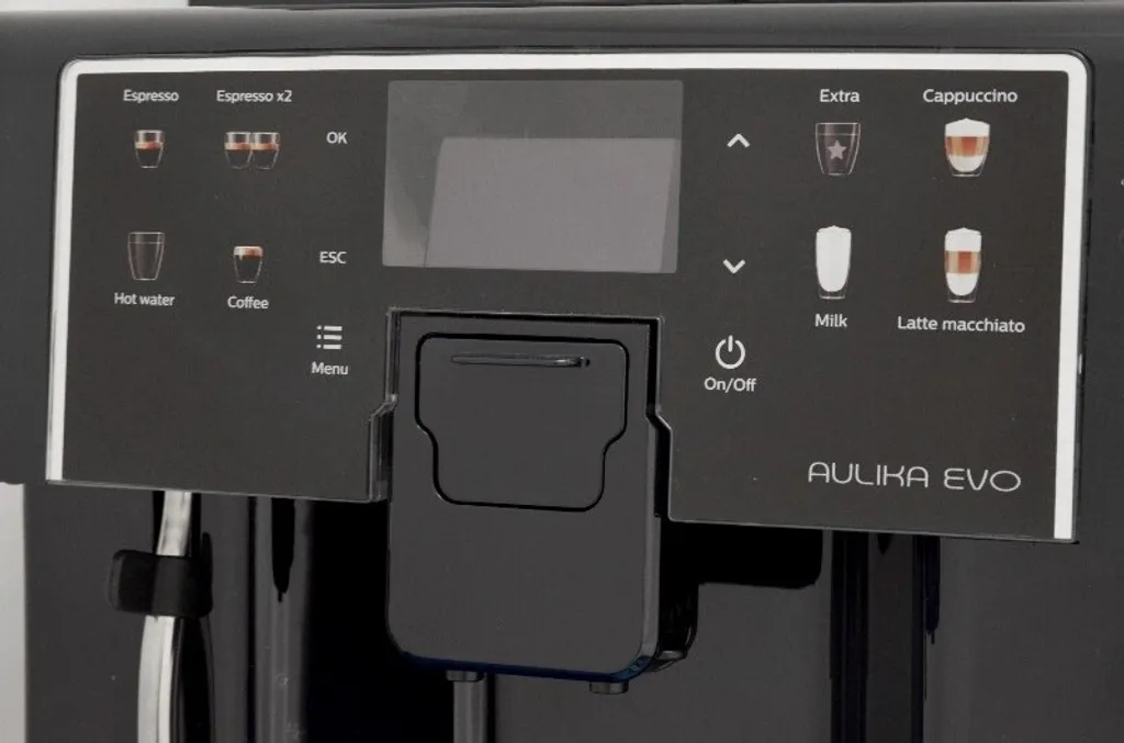 Saeco Aulika EVO TOP Vollautomatische Espressomaschine, Integriertes Mahlwerk, Milchaufschäumer 2 Saeco Aulika EVO TOP Vollautomatische Espressomaschine, Integriertes Mahlwerk, Milchaufschäumer – Bild 2