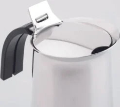 Bialetti Kitty 0,23 L Schwarz, Edelstahl - Italienische Kaffeemaschinen (0,23 L, Schwarz, Edelstahl, 4 Tassen, Edelstahl, Kitty, 1 Stück(e)) -Haushalts Verkauf 9f14894316014345f2dbd5a1ea154615