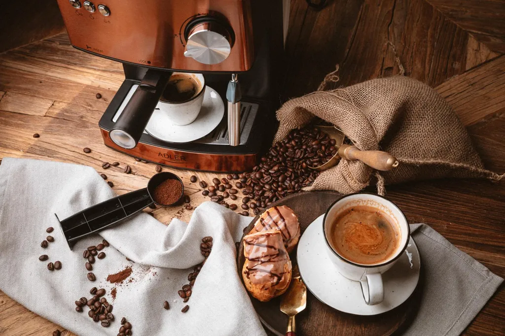 Adler Espressomaschine | Kaffeemaschine | Milchaufschäumer | Cappuccinomaschine | Siebträger Espressomaschine | Elektrische Espressomaschine | Bronze Design | 1,6L Wassertank | 850 Watt |15 Bar | 9 Adler Espressomaschine | Kaffeemaschine | Milchaufschäumer | Cappuccinomaschine | Siebträger Espressomaschine | Elektrische Espressomaschine | Bronze Design | 1,6L Wassertank | 850 Watt |15 Bar | – Bild 9