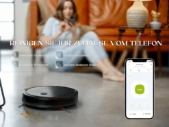 KYVOL E25 Staubsauger Roboter 2600PA Mit Ladestation, WLAN Staubsauger Mit Präzise Kartentechnologie, Bis Zu 150Min Laufzeit 17 KYVOL E25 Staubsauger Roboter 2600PA Mit Ladestation, WLAN Staubsauger Mit Präzise Kartentechnologie, Bis Zu 150Min Laufzeit -Haushalts Verkauf a7ed9b4a0cbc9b7507edbce4d7fd8d56