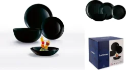 Geschirr Luminarc 9311622 Schwarz Gehärtetes Glas (19 Pcs) 17 Geschirr Luminarc 9311622 Schwarz Gehärtetes Glas (19 Pcs) -Haushalts Verkauf aa22e58097d5b006acbf27a2a292fef5