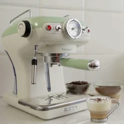 Ariete Vintage Siebträger-Espressomaschine Grün 37 Ariete Vintage Siebträger-Espressomaschine Grün -Haushalts Verkauf aa4cfb0c36ef35fe15356207e52db2a7