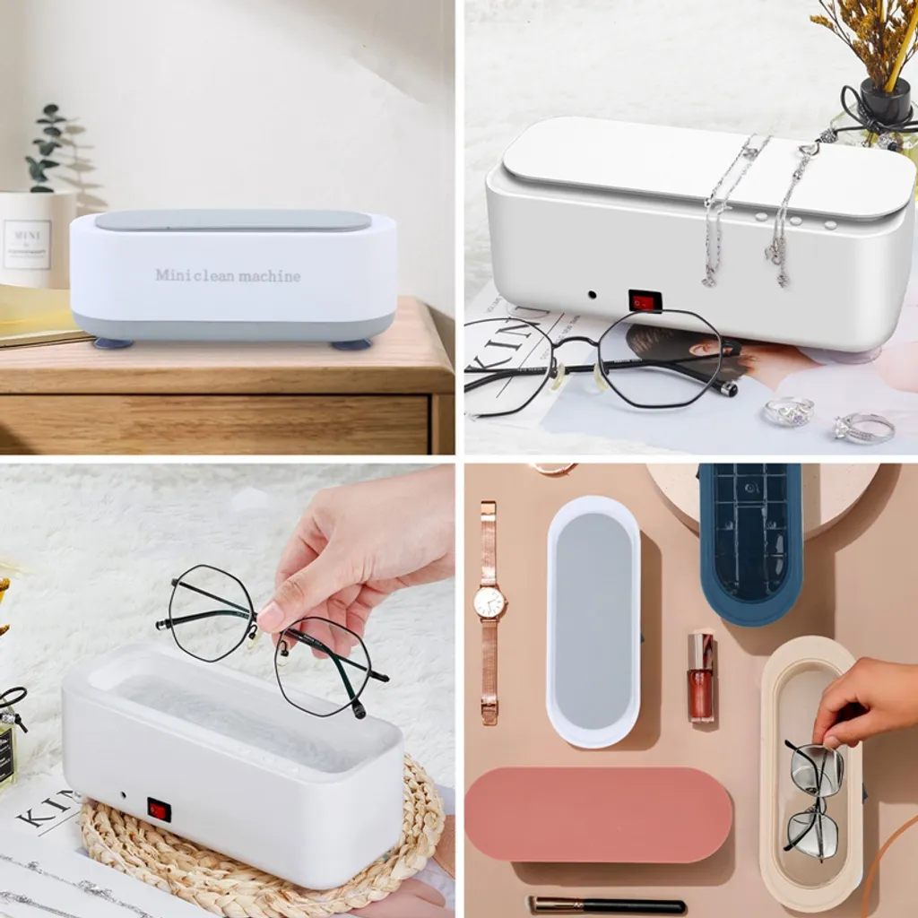 Ultraschallreiniger, Brillenreiniger, Schmuckreiniger, Betrieb Mit Leitungswasser,Für Schmuck, Brillen, Ringe, Silber, Uhren 3 Ultraschallreiniger, Brillenreiniger, Schmuckreiniger, Betrieb Mit Leitungswasser,Für Schmuck, Brillen, Ringe, Silber, Uhren – Bild 3