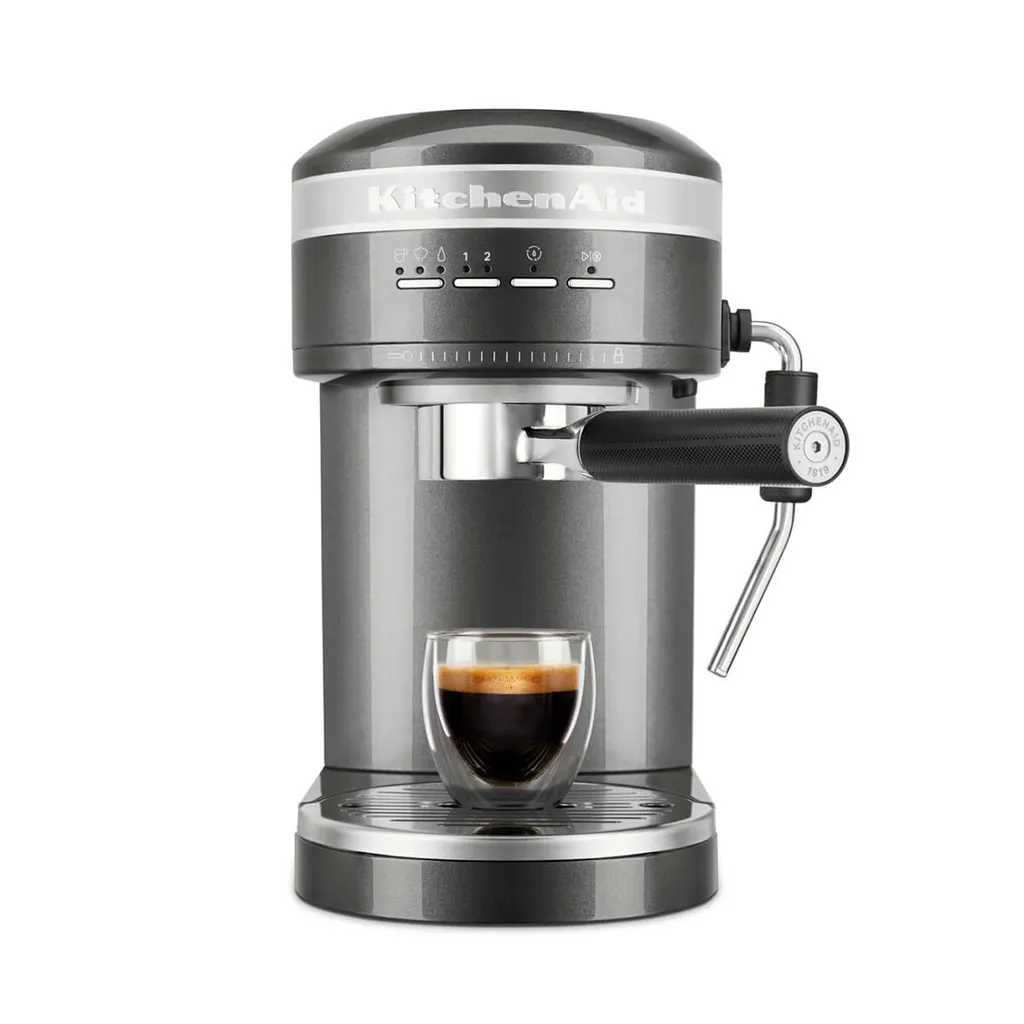 KitchenAid Espressomaschine ARTISAN 5KES6503EMS Medaillon Silber 2 KitchenAid Espressomaschine ARTISAN 5KES6503EMS Medaillon Silber – Bild 2