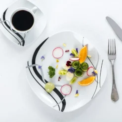 VEWEET, Serie 'Fiona', 100-teilig Porzellan Tafelservice Set, Kombiservice Mit Dessertteller, Speiseteller, Suppenteller, Müslischalen, Kaffeebecher, Kaffeetassen Set, Eierbecher, Milch- Und Zuckerset 15 VEWEET, Serie 'Fiona', 100-teilig Porzellan Tafelservice Set, Kombiservice Mit Dessertteller, Speiseteller, Suppenteller, Müslischalen, Kaffeebecher, Kaffeetassen Set, Eierbecher, Milch- Und Zuckerset -Haushalts Verkauf ac11c6ef6354dd76ab05e0ecc400ae8f