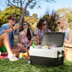 Merax Elektrisch Kühlbox Mit Kompressor 31.5L Schwarz, Mini Kühlschrank Tragbar Kühlleistung Bis -20° C, Gefrierbox 12/24 V Und 230 V Für Büro, Auto, Camping, Garten 35 Merax Elektrisch Kühlbox Mit Kompressor 31.5L Schwarz, Mini Kühlschrank Tragbar Kühlleistung Bis -20° C, Gefrierbox 12/24 V Und 230 V Für Büro, Auto, Camping, Garten -Haushalts Verkauf ace5ed59d9b3939649ae29e38579189c