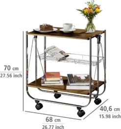 Wenko Servierwagen Dinett Deluxe Walnuss 24 Wenko Servierwagen Dinett Deluxe Walnuss -Haushalts Verkauf ae31cf9bfdf48d0c359051584fa752d5