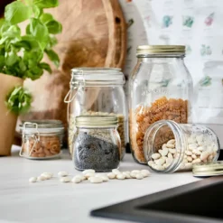 BUTLERS MASON'S 6x Aufbewahrungsgläser 220ml -Haushalts Verkauf ae789f425fc1440cd75730553320a7a8