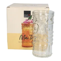 4x Mai Tai Glas 490 Ml Klarglas Cocktail-Kelch Tiki-Cocktail Rum-Longdrink Mai Tai Glass -Haushalts Verkauf af1462a2267933a9e3b5a6082efa5349