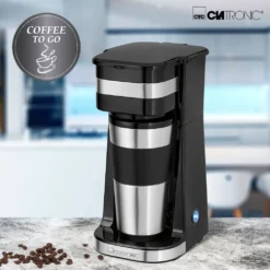 Clatronic KA 3733 Kaffeemaschine Für Coffee To Go, Inkl. 0,4 Liter Kaffeebecher Aus Edelstahl, Ideal Für Auto, Büro Und Unterwegs, Schwarz 18 Clatronic KA 3733 Kaffeemaschine Für Coffee To Go, Inkl. 0,4 Liter Kaffeebecher Aus Edelstahl, Ideal Für Auto, Büro Und Unterwegs, Schwarz -Haushalts Verkauf afad1751e27a4d22948abeb37c7051db