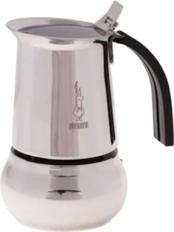 Bialetti Kitty 0,23 L Schwarz, Edelstahl - Italienische Kaffeemaschinen (0,23 L, Schwarz, Edelstahl, 4 Tassen, Edelstahl, Kitty, 1 Stück(e)) -Haushalts Verkauf b021af03c220061e53cd00b696c21009