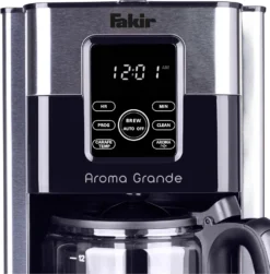 FAKIR Kaffeemaschine Aroma Grande LED Display 1,8 Liter Dauerfilter Timer Warmhaltefunktion -Haushalts Verkauf b42c63ae85713df0f6a524b7fe88da3d
