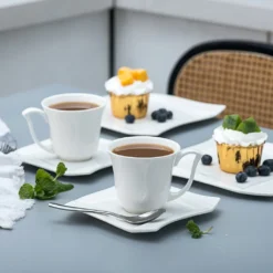 MALACASA, Serie Amparo, 36 Teilig Set Cremeweiß Porzellan Kaffeeservice Dessertteller Kaffeetasse Mit Untertasse 13 MALACASA, Serie Amparo, 36 Teilig Set Cremeweiß Porzellan Kaffeeservice Dessertteller Kaffeetasse Mit Untertasse -Haushalts Verkauf b5c114db8104cb22b6a93bc252fd3031
