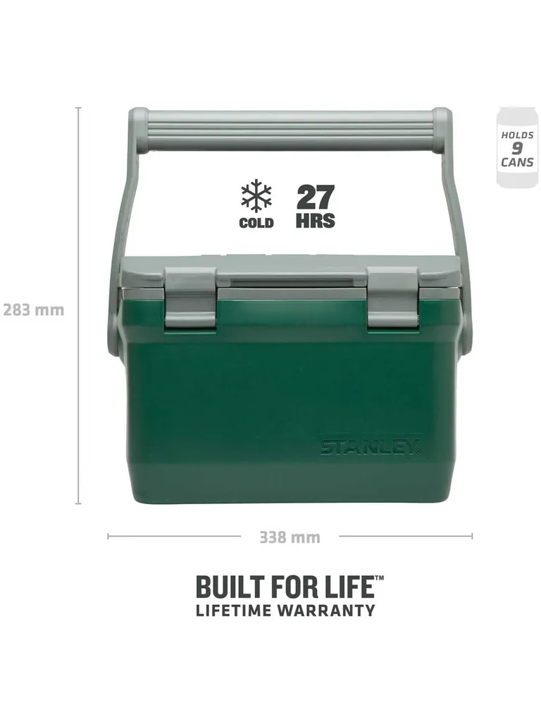 Herbertz Messer Solingen Stanley ADVENTURE COOLER Kühlbox 6,6 L In Grün Dunkelgrün 7 Herbertz Messer Solingen Stanley ADVENTURE COOLER Kühlbox 6,6 L In Grün Dunkelgrün – Bild 7