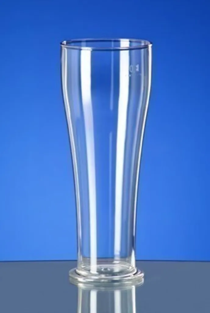 SET 53 St. Weizenbierglas 0,5l SAN Glasklar Kunststoff Spülmaschinen Fest, Lebensmittelecht 3 SET 53 St. Weizenbierglas 0,5l SAN Glasklar Kunststoff Spülmaschinen Fest, Lebensmittelecht – Bild 3