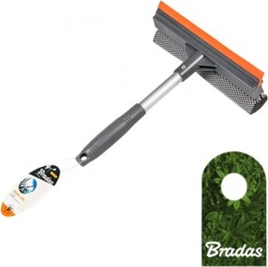 Gummi Fensterwischer Fensterputzer 8" Scheibenreiniger Griff 24cm BRADAS 3769 2 Gummi Fensterwischer Fensterputzer 8" Scheibenreiniger Griff 24cm BRADAS 3769 – Bild 2