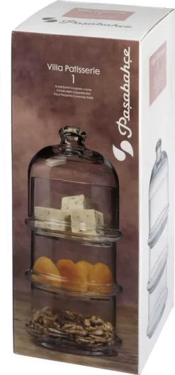 Pasabahce Villa Patisserie Aufbewahrung Aus Glas 3 Stöckig Mit Deckel 96815 21 Pasabahce Villa Patisserie Aufbewahrung Aus Glas 3 Stöckig Mit Deckel 96815 -Haushalts Verkauf b7a69ab590d940d0e32ffaee53918b3a