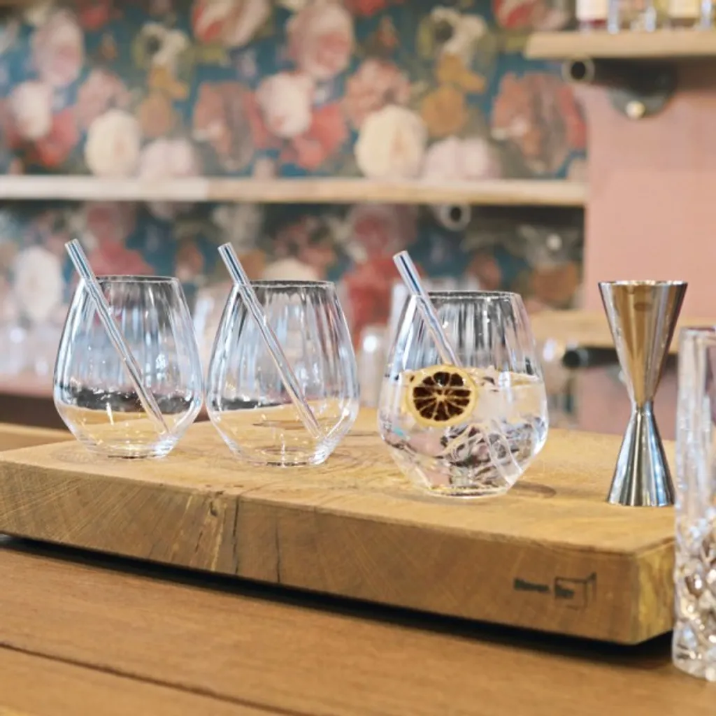 Nachtmann Tastes Good Vorteilsset 4 Gin Tonic Gläser + 4 Glastrinkhalme + Reinigungsbürste 4 Nachtmann Tastes Good Vorteilsset 4 Gin Tonic Gläser + 4 Glastrinkhalme + Reinigungsbürste – Bild 4