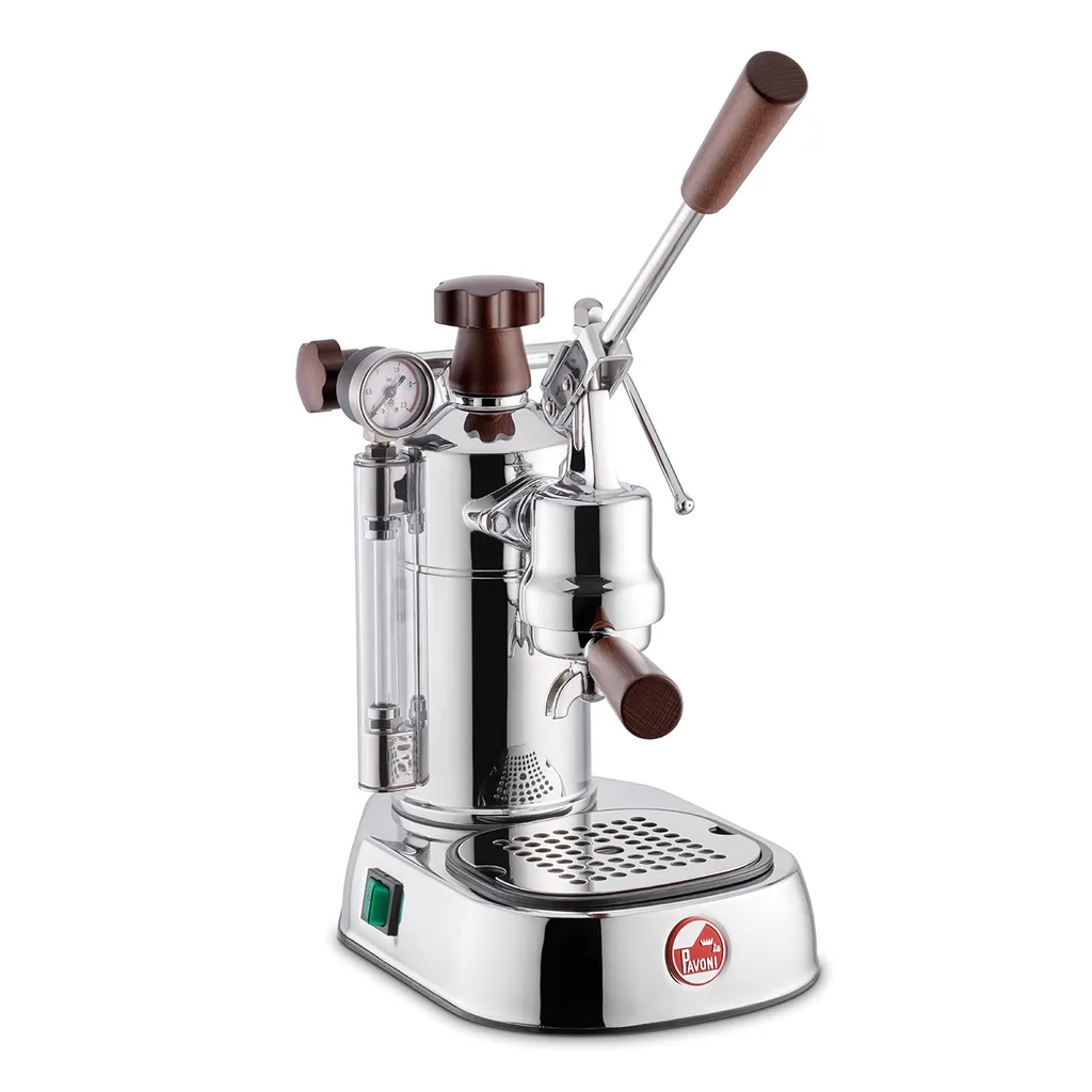 LA PAVONI Kaffeemaschine Espresso Professional Lusso Holzgriff 1 LA PAVONI Kaffeemaschine Espresso Professional Lusso Holzgriff