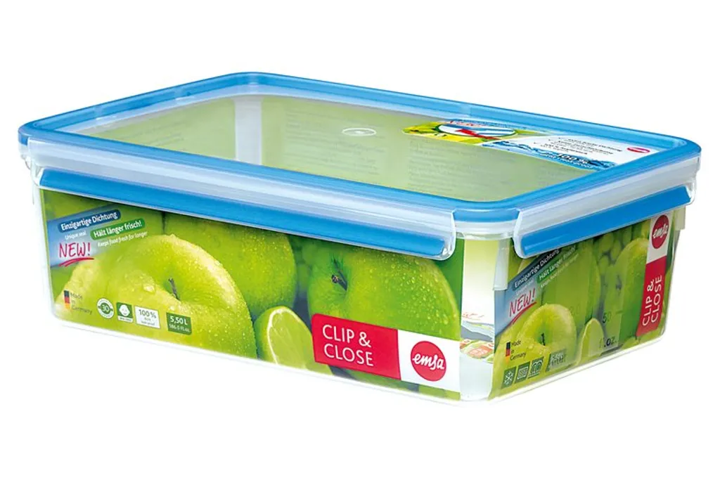 Emsa Frischhaltedose CLIP & CLOSE 5,50 Liter Transparent 5 Emsa Frischhaltedose CLIP & CLOSE 5,50 Liter Transparent – Bild 5
