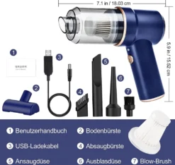 Kabelloser Handstaubsauger Für Auto,Handstaubsauger Akku Stark Mit LED Taschenlampe,Nass Trocken Wiederaufladbar 120W Kabellos Handsauger Für Tastatursauger,PC,Haus,Bürogeräte 13 Kabelloser Handstaubsauger Für Auto,Handstaubsauger Akku Stark Mit LED Taschenlampe,Nass Trocken Wiederaufladbar 120W Kabellos Handsauger Für Tastatursauger,PC,Haus,Bürogeräte -Haushalts Verkauf bf0fe14d7d35eb83301f44a5d74a733a