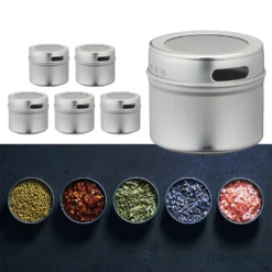 Aufbewahrungsdosen Magnetisch 6er Set Gewürzdosen Gewürzbehälter Mehrzweckdose Dosen 7 Aufbewahrungsdosen Magnetisch 6er Set Gewürzdosen Gewürzbehälter Mehrzweckdose Dosen -Haushalts Verkauf bfa16411f81231fc3b35bc3d4b54390f