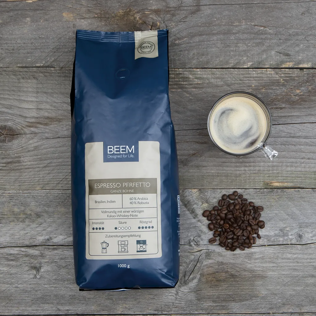 BEEM ESPRESSO-GRIND-PROFESSION Espresso-Siebträgermaschine Mit Mahlwerk + 1x ESPRESSO PERFETTO Ganze Bohne + 1x CAFÉ CREMA Ganze Bohne Espressomaschine Siebträger Maschine Barista Edelstahl Mit Mahlwerk Inkl Kaffee 15 BEEM ESPRESSO-GRIND-PROFESSION Espresso-Siebträgermaschine Mit Mahlwerk + 1x ESPRESSO PERFETTO Ganze Bohne + 1x CAFÉ CREMA Ganze Bohne Espressomaschine Siebträger Maschine Barista Edelstahl Mit Mahlwerk Inkl Kaffee – Bild 15
