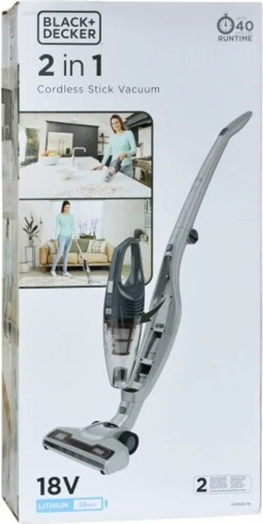 Black & Decker Akkusauger SVB520JW 2in1 Boden- Und Handsauger, 18 Volt 3 Black & Decker Akkusauger SVB520JW 2in1 Boden- Und Handsauger, 18 Volt – Bild 3