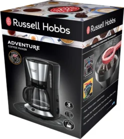 Russell Hobbs Kaffeemaschine Adventure Silbern 1100 W 1,25 L 21 Russell Hobbs Kaffeemaschine Adventure Silbern 1100 W 1,25 L -Haushalts Verkauf c042f91949d39298f6e56aa0391e8663