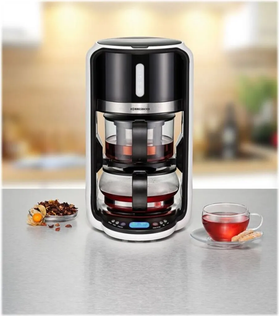 Tee Automat TA 1200, 5 Voreingestellte Programme, 4 Brühtemperaturen, Ziehzeit Bis 10 Minuten Einstellbar, Warmhaltefunktion, 1 Liter Wassertank 2 Tee Automat TA 1200, 5 Voreingestellte Programme, 4 Brühtemperaturen, Ziehzeit Bis 10 Minuten Einstellbar, Warmhaltefunktion, 1 Liter Wassertank – Bild 2
