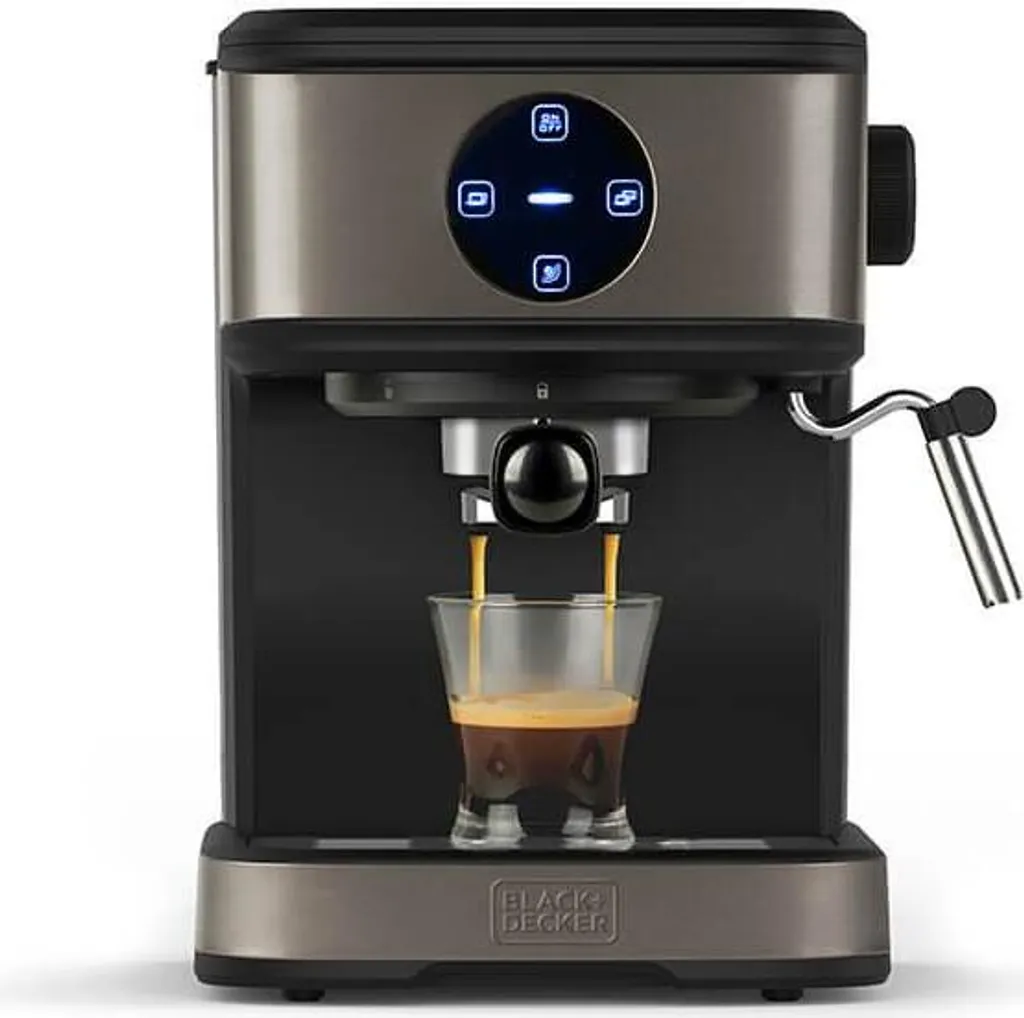 Black & Decker BLACK + DECKER Espressomaschine 20 Bar 2 Black & Decker BLACK + DECKER Espressomaschine 20 Bar – Bild 2