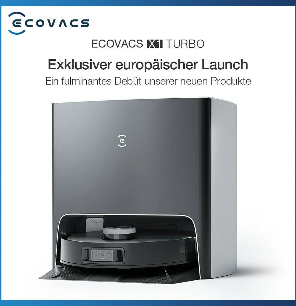 ECOVACS DEEBOT X1 TURBO Staubsauger 5000Pa Saugroboter YIKO EU APP 8 ECOVACS DEEBOT X1 TURBO Staubsauger 5000Pa Saugroboter YIKO EU APP – Bild 8