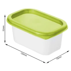 ROTHO Set Gefrierdosen 4 X 0.2 L DOMINO, Farbe:Limettengrün 9 ROTHO Set Gefrierdosen 4 X 0.2 L DOMINO, Farbe:Limettengrün -Haushalts Verkauf c7bdeaf90dc2badb4888f9de46247f32