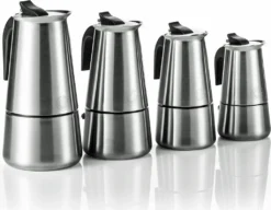 Espressokocher & Kaffeekocher Aus Edelstahl - Espressomaschine Kaffeemaschine Von Coffee Fox (9 Tassen) 7 Espressokocher & Kaffeekocher Aus Edelstahl - Espressomaschine Kaffeemaschine Von Coffee Fox (9 Tassen) -Haushalts Verkauf c8262acb9d0115e72d0723240accacf0